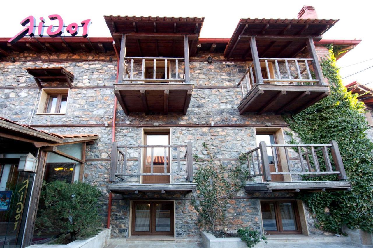 Chalet Lithos Hotel Agios Athanasios  Bagian luar foto